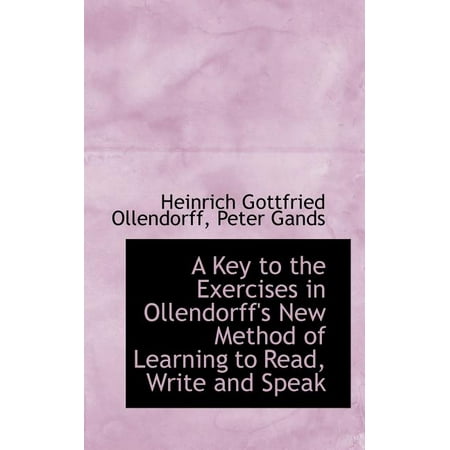 ISBN 9780559143977 product image for A Key to the Exercises in Ollendorff's New Method of Learning to Read, Write and | upcitemdb.com