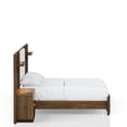 thumbnail image 3 of Bernards Summerfield King Upholstered Wall Bed in Walnut Finish, 3 of 4
