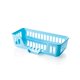 thumbnail image 4 of sweethay Cesta de almacenamiento para fregadero de cocina, estante de drenaje de esponja con estilo hueco, caja de almacenamiento de vajilla para azul 5piezas sweethay CBP006607, 4 of 4