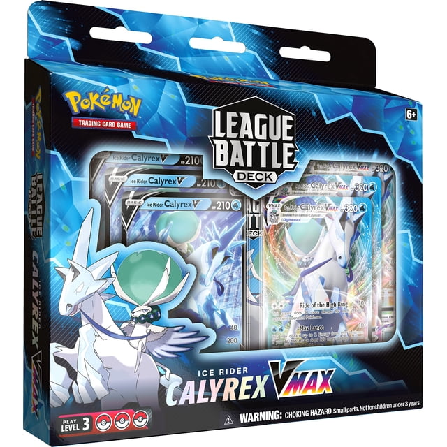 Mazo de batalla de Pokémon Cards League Ice Rider Calyrex VMAX