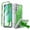 Green, variant on FITO For Samsung Galaxy S21 FE Case, Phone Case with Screen Protector and Kickstand (Black)