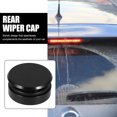 thumbnail image 3 of Raindrops Car Wiper Plug Aluminum Black 1Pack Dustproof Protection For Wipers, 3 of 8