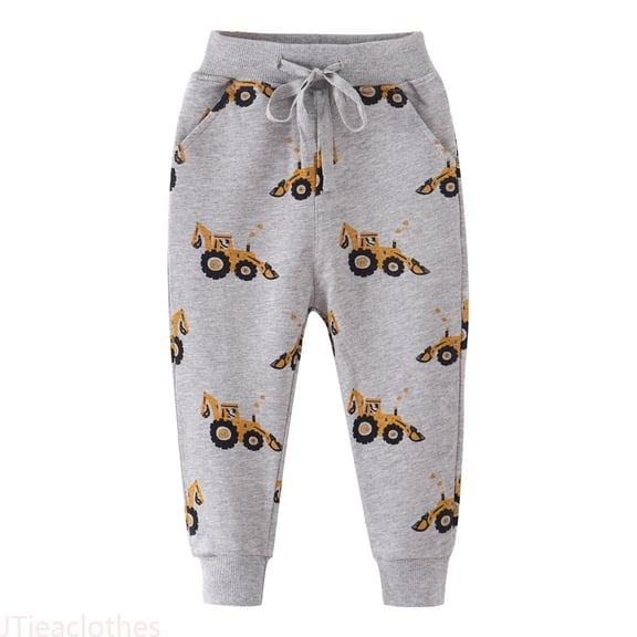 JTieaclothes Toddler Girls Boys Kids Sport Cartoon Prints Casual Fashion Pants,Boys Pants Sizes 1-2 Years