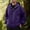 Mens Clothes Purple, variant on Mens Big & Tall Raincoats, Men's Rain Jacket Lightweight Waterproof Raincoat with Hood Travel Hiking Golf Windbreaker S-3XL
