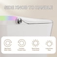 thumbnail image 3 of eclife Smart Bidet Toilet Seat, Heated, Tankless, Auto Flush, Feet Sensor, LED Nightlight, Remote Control, 3 of 10