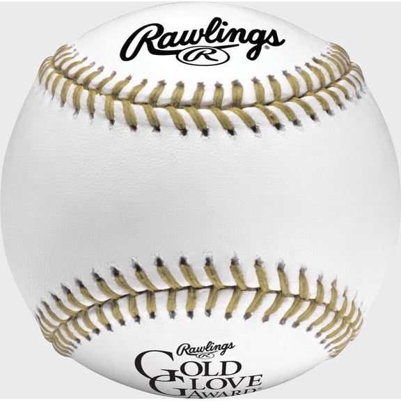Collectible Unsigned Official Rawlings Gold Glove Logo MLB Baseball 253246