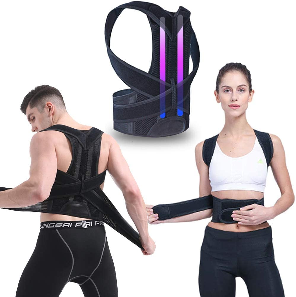 eAnjoy Back Braces for Posture Correction with Dual GFRP Brace Bars