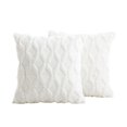 thumbnail image 2 of Paquete de 2 de almohada decorativas navideñas, funda de cojín corto de boho, funda de almohada suave para sofá, dormitorio, sala blanco perfecl Funda de almohada, 2 of 8