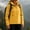 Yellow, variant on IUYRTFE Women's Lightweight Fleece Lined Softshell Jacket Waterproof Windproof Outdoor Hooded Coat with Pockets