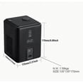 thumbnail image 6 of 2PCS Wedding Event Cold Spark Machine with Remote Control，6-10 ft Vertical Light for Weddings, Stage Events, Birthday Parties, Prom Nights, 6 of 6