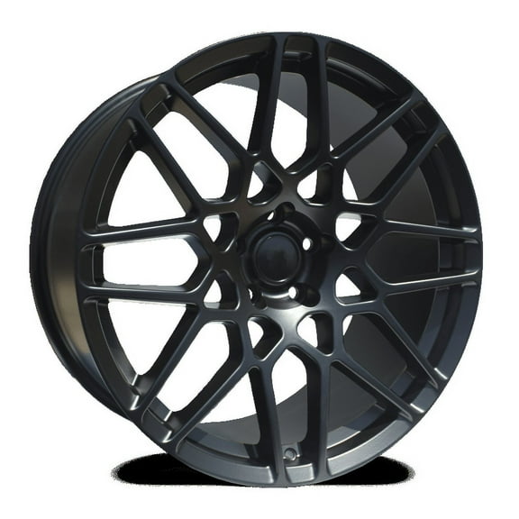 20X8.5 5-114.3 REPLICA #238 SATIN BLACK 35/70.6