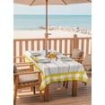 Bees Kind Gnome Rectangle Outdoor Tablecloth with Umbrella Hole Honey ...