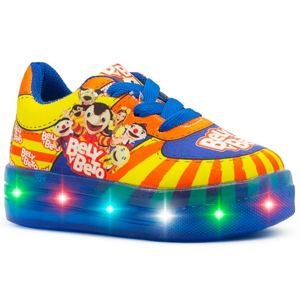 Tenis Con Luz En La Suela Tenis Luces LED Pequeños Pasos Para Niño