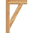 thumbnail image 3 of Ekena Millwork 4"W x 22"D x 34"H Traditional Block Rough Sawn Bracket, Western Red Cedar, 3 of 25