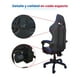 thumbnail image 5 of Silla Gamer Ergonómica Reclinable Para Oficina Estudio PC Para Videojuegos Azul Con Descansa pies, 5 of 8
