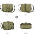 thumbnail image 3 of Kwuty Crossbody Bags for Women,Small Saddle Purse and Boho Cross Body Handbags,Vegan Leather, 3 of 6