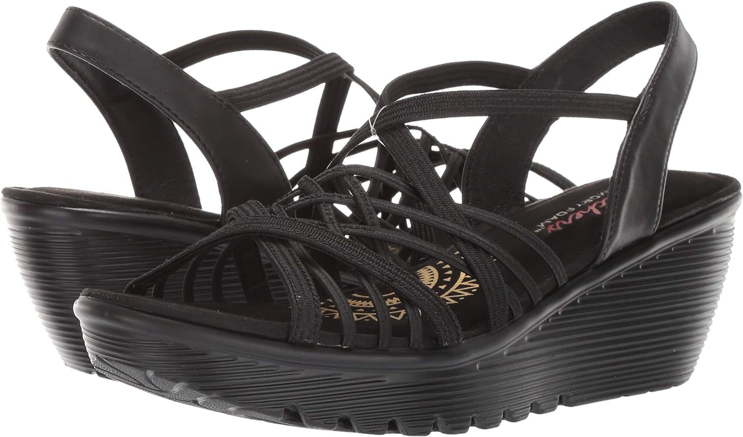 skechers strappy wedge sandals