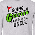 thumbnail image 4 of Inktastic Going Golfing with my Uncle- kids golf Long Sleeve Youth T-Shirt, 4 of 5