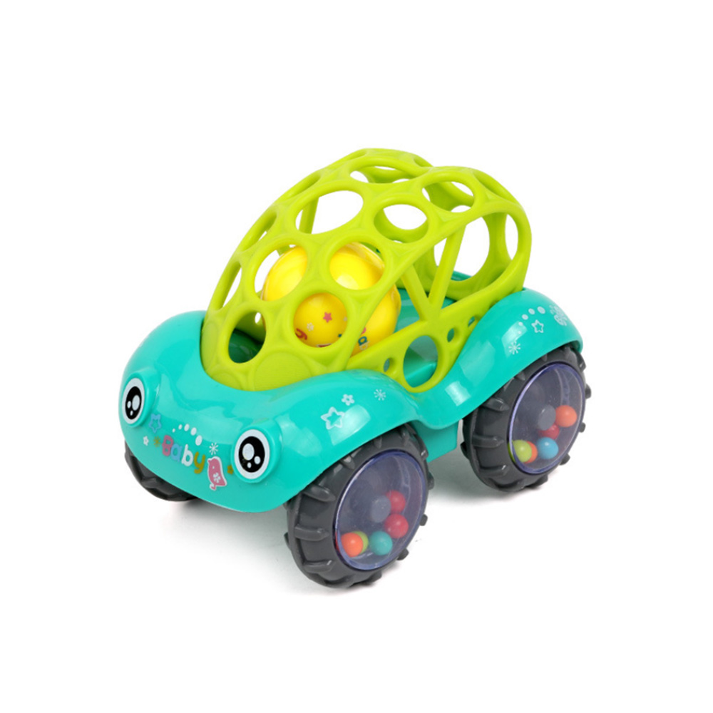 Rattle Roll Car Ball Play Toy Kids Game Gifts Shaking Bell Interactive