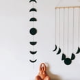 thumbnail image 2 of Vikakiooze Home Decor Moon Cycle Ornaments Decorate The Moon Appearance Garland Wall Decoration, 2 of 8