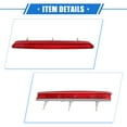 thumbnail image 5 of High Level 3rd Third Brake Light Stop Lamp for BMW 328i Base 3.0L L6 - Gas 2007-2011 Waterproof ABS Red, 5 of 6