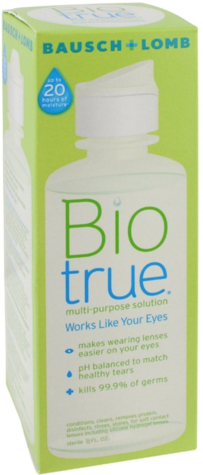 Bausch & Lomb Biotrue Multi-Purpose Solution 2 oz (Pack of 4)