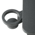 thumbnail image 2 of WestinTrends Highland 2-Piece Outdoor Patio HDPE Adirondack Chair With Ottoman and Cup Holder Set, Gray, 2 of 14