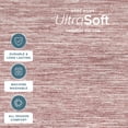 thumbnail image 3 of Bare Home Down Alternative Comforter Set - 3-Pieces - All Seasons - Queen, Heather Rosewood, 3 of 8