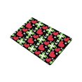 thumbnail image 2 of RYLABLUE Beau Trèfle à Quatre Feuilles et Cœurs d'Amour Rouges Tapis de Sol Intérieur Extérieur 23.6x15.7 Pouces, 2 of 2