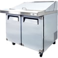 thumbnail image 4 of Mega 36" Commercial Sandwich Prep Table Refrigerator | NSF Certified | 33–40°F | R290, 9 Cu.Ft. with Cutting Board Refrigerator, 4 of 27