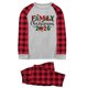 thumbnail image 2 of Blusa y pantalones con estampado a cuadros para hombre y papá, ropa familiar, pijamas, blusa y pantalones de poliéster, 2 of 3