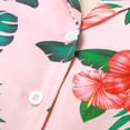 thumbnail image 6 of Women's Dressy Business Shirts Short Sleeve Collared Floral Print Casual Fashion Spring Tops Work Button Down Blouses, 6 of 6