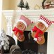 thumbnail image 2 of 2PCS Christmas Stockings Christmas Hanging Stockings Xmas Sock Fireplace Christmas Tree Family New Year Home Decor, 2 of 5