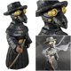 thumbnail image 1 of Estatua de Artesanía Incienso Ndcxsfigh Plague Doctor Home Office Escritorio, 1 of 9