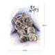 thumbnail image 5 of Cuadros Decorativos Kit de pintura por números DIY Cat Hand Oil Art Picture Craft Home Wall Decor (30x40cm) Wdftyju embutido en tela, 5 of 9