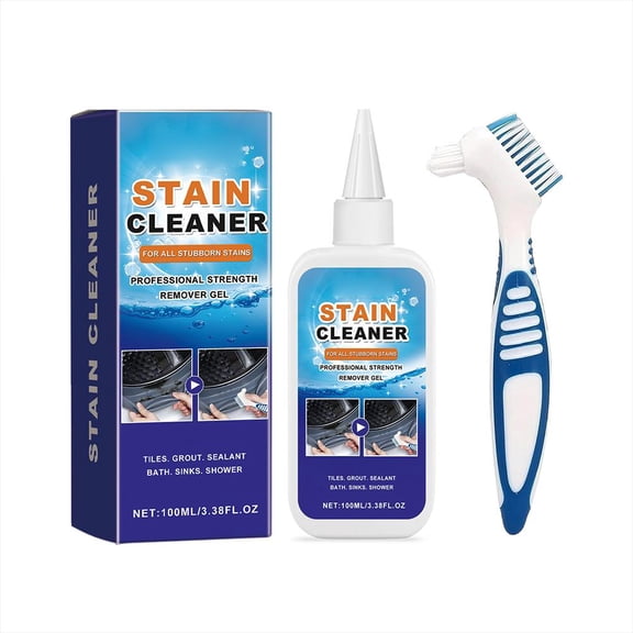 Gel Stain Remover, Kitchen Bathroom Multi- Cleaner, 100ml, for Grease Limescale & Mold Removal