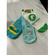 Animal Crossing Gateway Package 3 Pair Ankle Socks Size 5-10