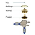 thumbnail image 3 of Bonnet Poppet Assembly Kit Replacement Set 905212 for Swimming Pool SPA, 3 of 7