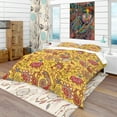 thumbnail image 1 of Designart 'Pattern in Ethnic Traditional Style' Bohemian & Eclectic Bedding Set - Duvet Cover & Shams, 1 of 4
