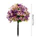thumbnail image 3 of Flores Artificiales | Flores Sintéticas para Decoración de Jardines Exteriores y Decoración Del Hogar Interior | Pétalos de Tela de Seda Flexibles | para Porches, Patios, Jardineras y Centros de Mesa, 3 of 6