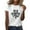 White, variant on Aayomet Gym Tops For Women Womens Tops Crewneck Lace Splicing Short Sleeve Top Shirts Slim Knit Ribbed Tops Blouses,Pink L