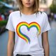 thumbnail image 1 of Fiudx Ofertas Del Día Camiseta de Manga Corta Holgada con Cuello Redondo y Estampado Informal a La Moda para Mujer, 1 of 5