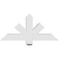 thumbnail image 4 of 36"W x 16 1/2"H x 4"D x 4"F, 11/12 Pitch, Kennewick Architectural Grade PVC Gable Bracket, 4 of 8