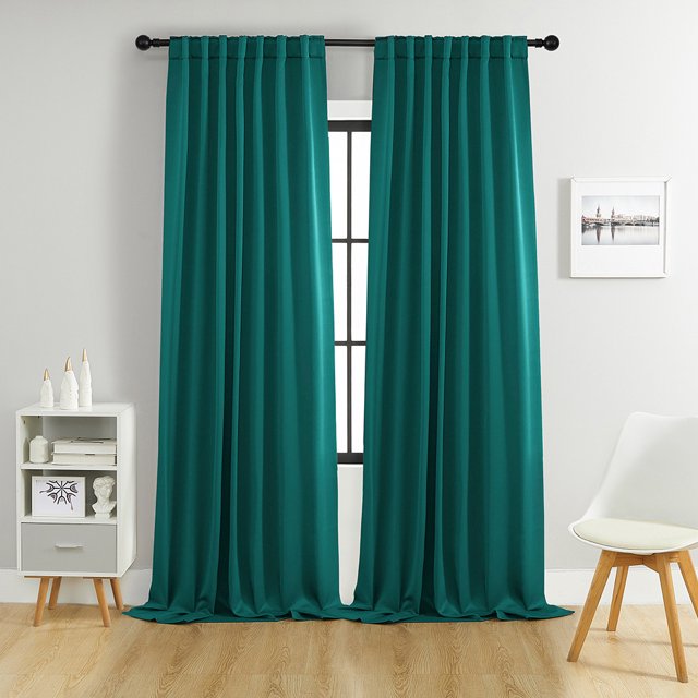 Heat Insulation Blackout Velvet Curtain For Terrace, Strong And Durable Large Curtain For Home