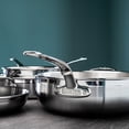 thumbnail image 6 of Hestan ProBond 10 Piece Stainless Steel Cookware Set, 6 of 7