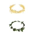 thumbnail image 1 of 2 piezas para mujer, de laurel de , diadema, diadema, elegante, hoja, accesorio para fotografía Yuyangstore Diadema con forma de corona de hojas, 1 of 8