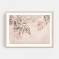 thumbnail image 2 of Gentle Leaf Tropical Whispers Watercolor Blush - Painting Botanical Tropical Floral Pastel Minimalist Nature Abstract Unframed Wall Art Print 18 x 24 inches, 2 of 7