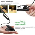 thumbnail image 6 of LED Clip on Book Light,Portable Rechargeable 5 LED 3 Color 3 Brightness with USB Charging Cable,360° Rotation,Perfect for Kids, Bed Headboard & Travel, 6 of 7