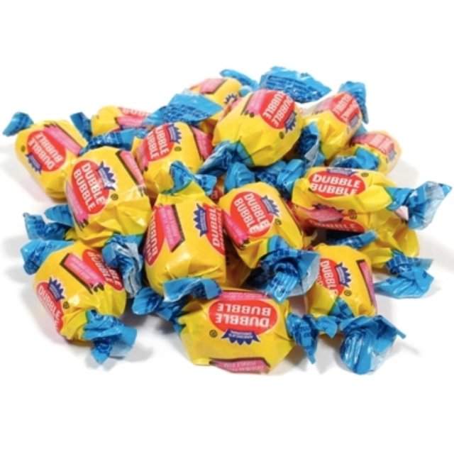 Dubble Bubble Original Flavor Bubblegum Individually Twist Wrap Bulk