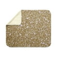 thumbnail image 4 of CafePress - Girly Glam Gold Glitter Sherpa Fleece Throw Blanke - Sherpa Fleece Throw Blanket 60" x 50", 4 of 5